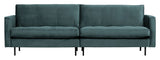 Rodeo Classic 3-pers. Sofa, Teal Velour - Unoliving.com