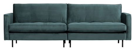 Rodeo Classic 3-pers. Sofa, Teal Velour - Unoliving.com