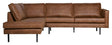 Rodeo Sofa m/venstrevendt chaise, Cognac - Unoliving.com