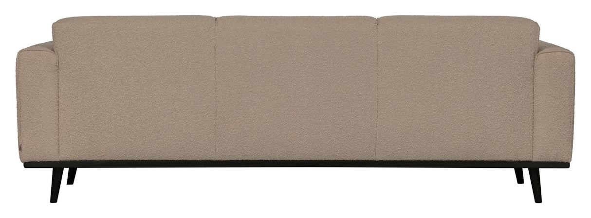 Statement 3-pers. Sofa, Beige Bouclé - Unoliving.com