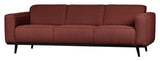 Statement 3-pers. Sofa, Chestnut Bouclé - Unoliving.com