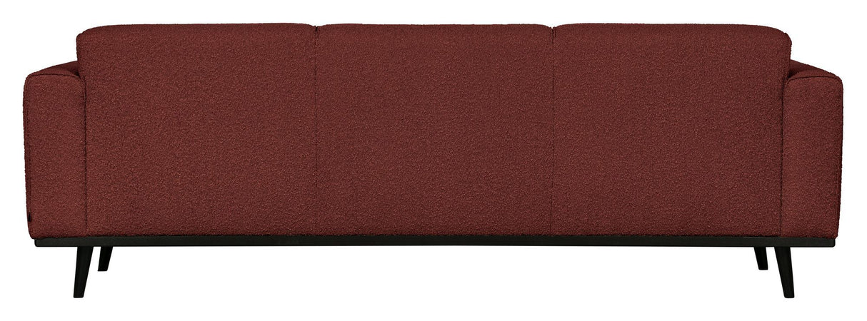 Statement 3-pers. Sofa, Chestnut Bouclé - Unoliving.com