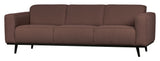 Statement 3-pers. Sofa, Coffee Bouclé - Unoliving.com