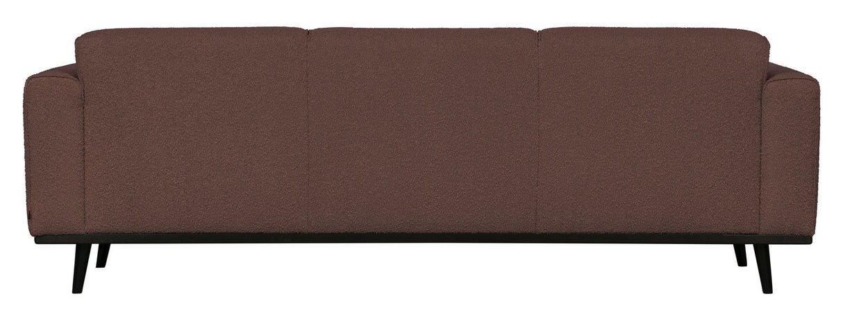 Statement 3-pers. Sofa, Coffee Bouclé - Unoliving.com