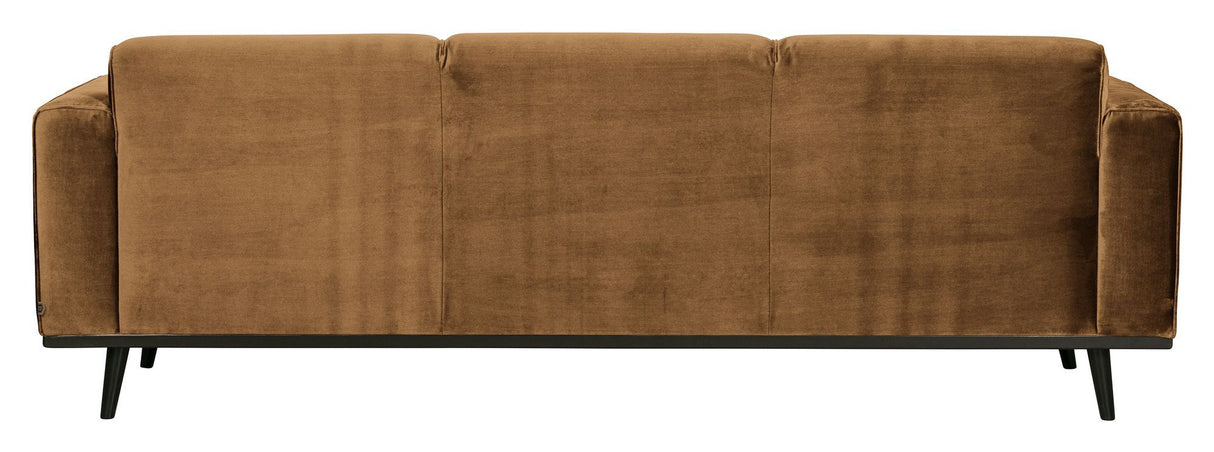 Statement 3-pers. Sofa, Honey Gul Velour - Unoliving.com