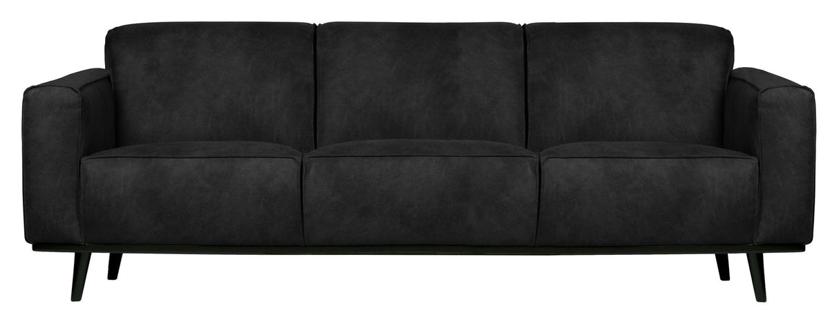 Statement 3-pers. Sofa, Sort Suede - Unoliving.com