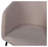 Berit Spisebordsstol, Beige/Sort - UNOLIVING.COM