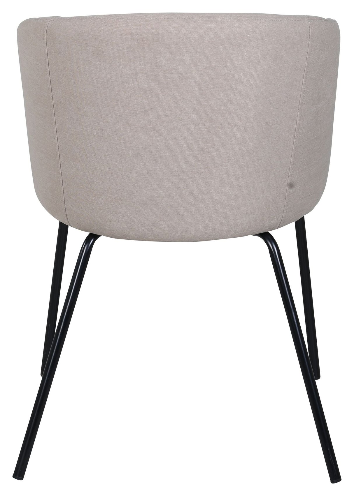 Berit Spisebordsstol, Beige/Sort - UNOLIVING.COM