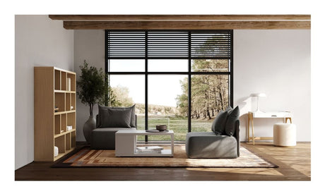 Berlin Sofabord, Hvid, 105x55x44 - UNOLIVING.COM