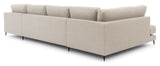 Bernadotte U - sofa, open end venstre, Beige - UNOLIVING.COM