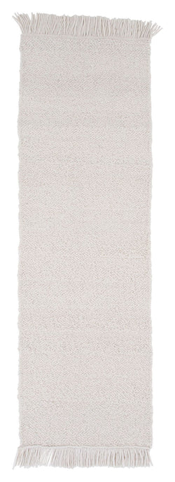 Betina Uldmix løber, 80x250, Hvid - UNOLIVING.COM