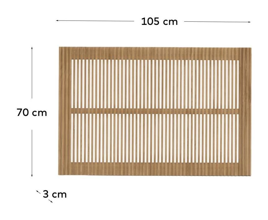 beyla Sengegavl til 90 cm seng - Ask - UNOLIVING.COM