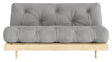 Roots 160 Sovesofa, Fyrretræ/Grey, - Unoliving.com