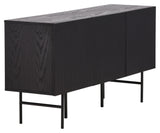 Björkön Skænk 150x47 - Sort - UNOLIVING.COM