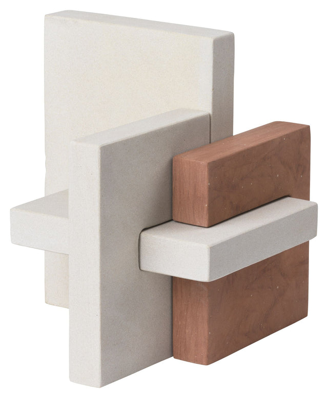 Block Skulptur, Sandsten - UNOLIVING.COM