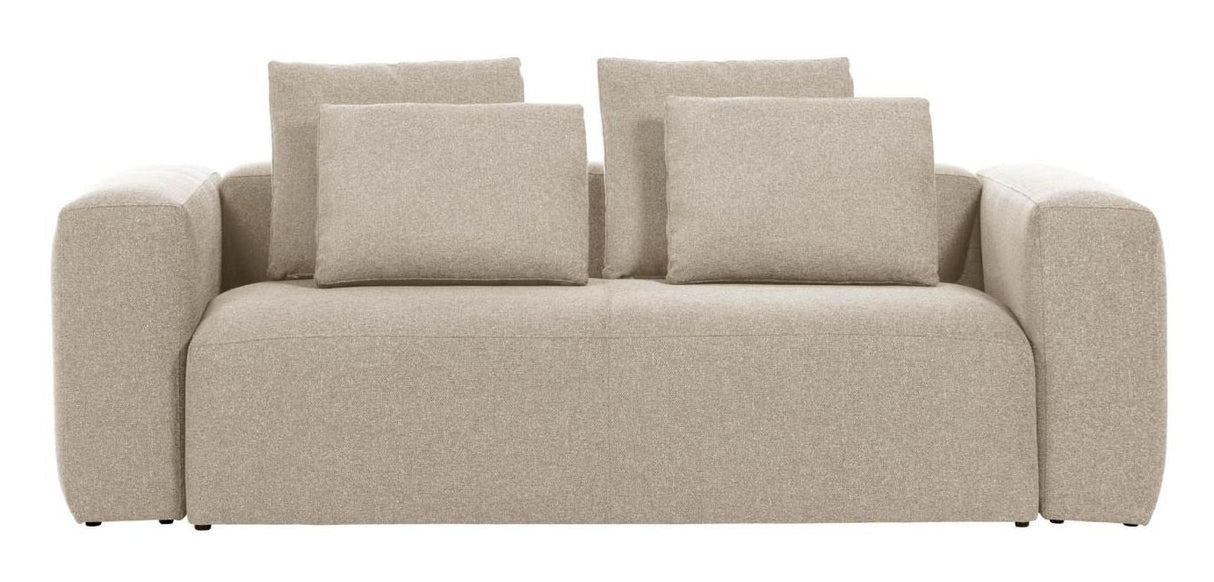 Blok 3 - pers. sofa 100x240 - Beige - UNOLIVING.COM