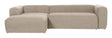 Blok 3 - pers sofa m. venstre chaiselong - Beige - UNOLIVING.COM