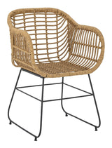 Bloomingville Collin Loungestol, Natur, Polyrattan - UNOLIVING.COM