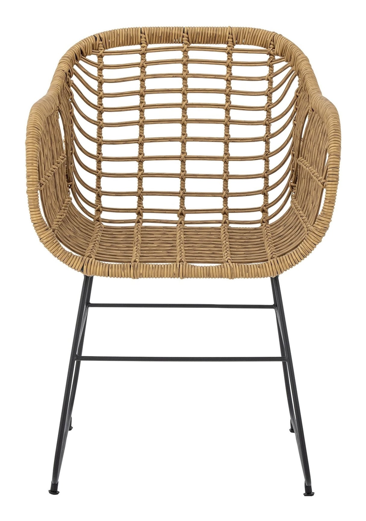 Bloomingville Collin Loungestol, Natur, Polyrattan - UNOLIVING.COM