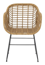 Bloomingville Collin Loungestol, Natur, Polyrattan - UNOLIVING.COM