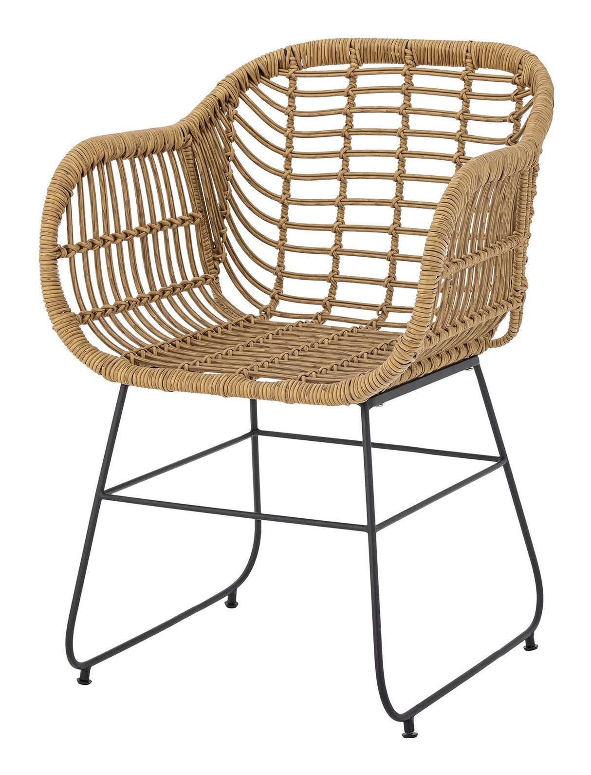 Bloomingville Collin Loungestol, Natur, Polyrattan