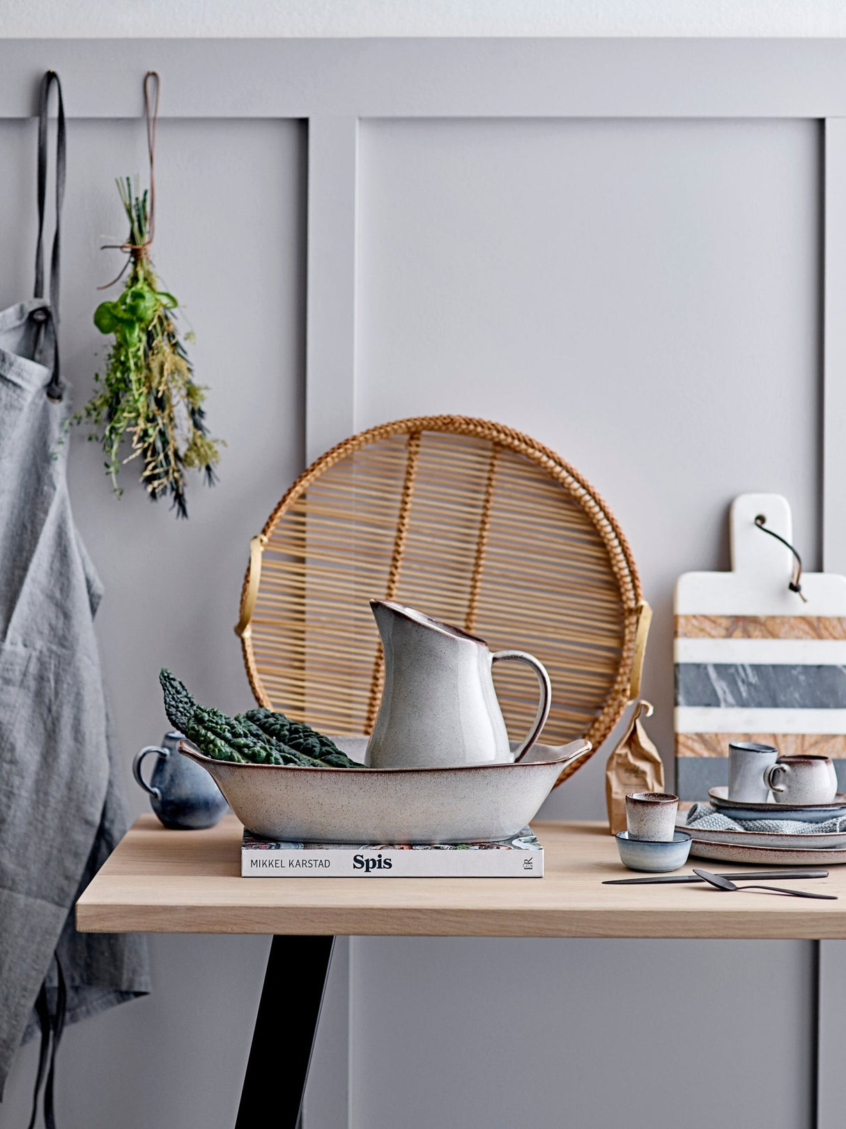 Bloomingville Cozy Skrivebord, Olieret Eg - UNOLIVING.COM