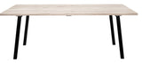 Bloomingville Cozy Spisebord 200x95, Natur/Sort - UNOLIVING.COM