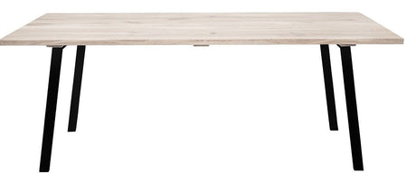 Bloomingville Cozy Spisebord 200x95, Natur/Sort - UNOLIVING.COM