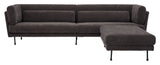 Bloomingville Grade 3 - pers. Sofa, Charcoal - UNOLIVING.COM