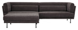 Bloomingville Grade 3 - pers. Sofa, Charcoal - UNOLIVING.COM