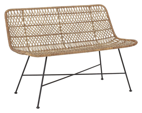 Bloomingville Hallie Sofa, Natur, Rattan - UNOLIVING.COM