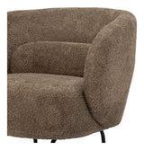 Bloomingville Harry Lounge Stol, Brun, Polyester - UNOLIVING.COM