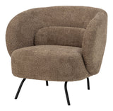 Bloomingville Harry Lounge Stol, Brun, Polyester - UNOLIVING.COM