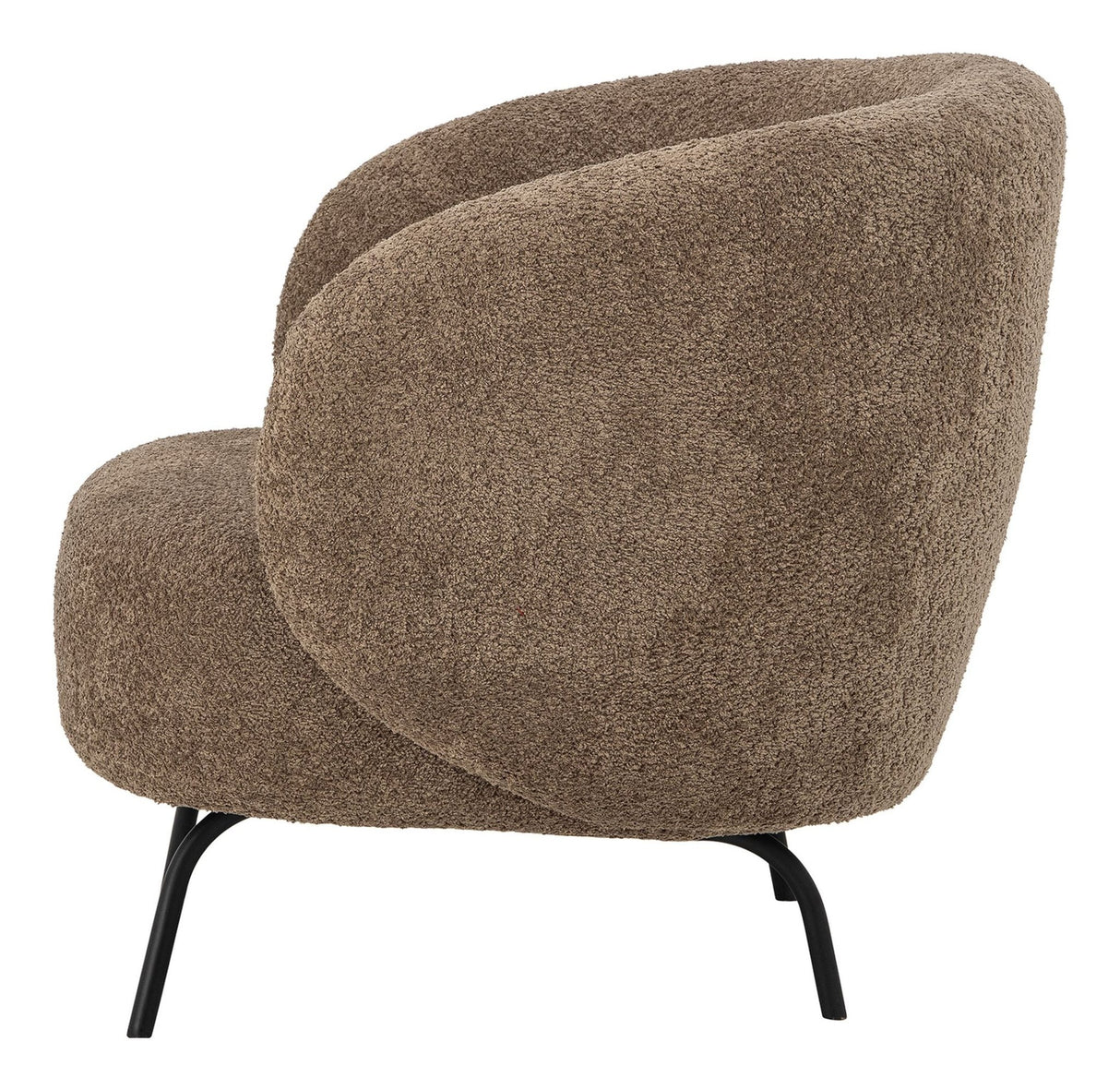 Bloomingville Harry Lounge Stol, Brun, Polyester - UNOLIVING.COM