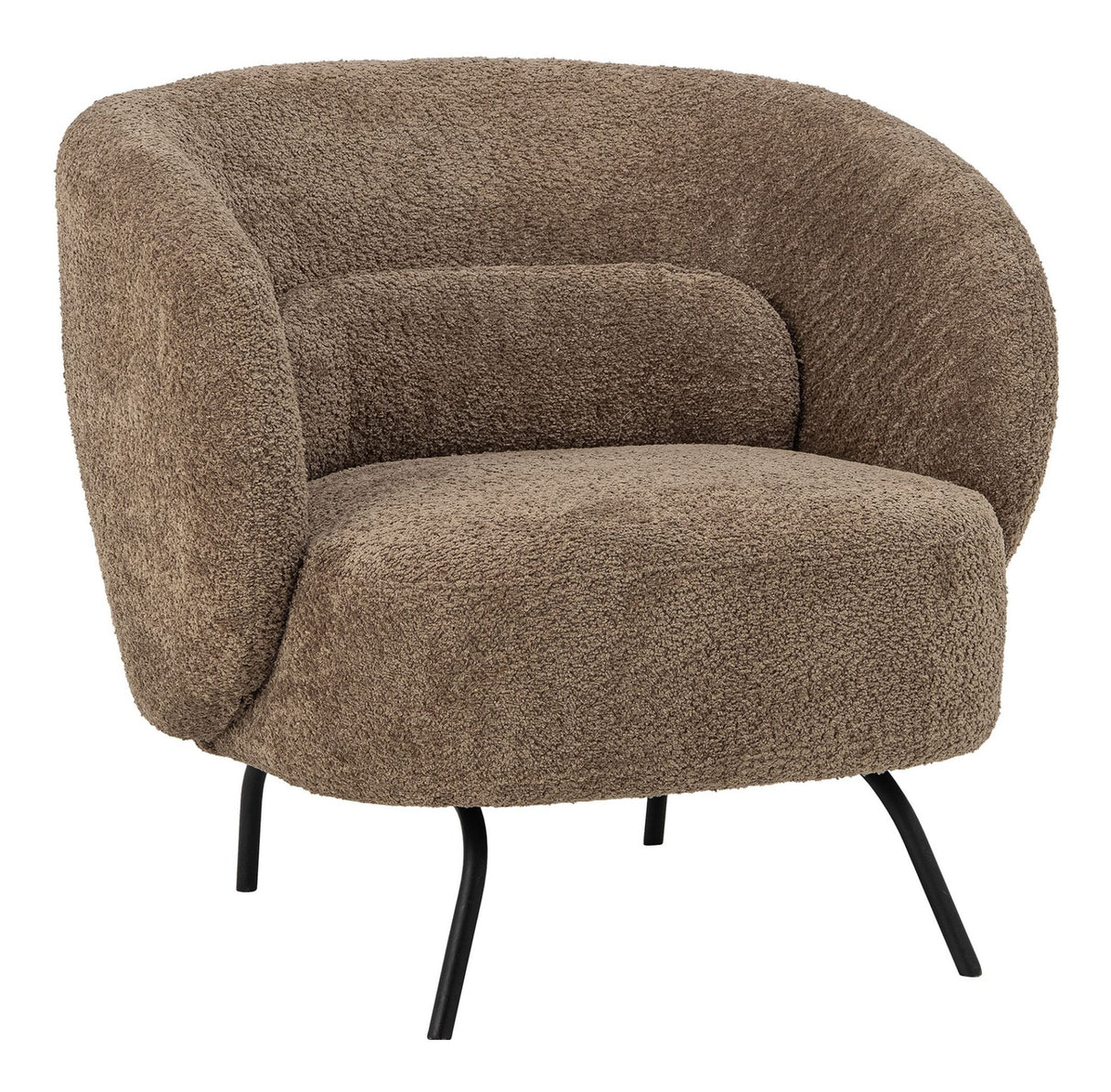 Bloomingville Harry Lounge Stol, Brun, Polyester - UNOLIVING.COM