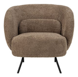 Bloomingville Harry Lounge Stol, Brun, Polyester - UNOLIVING.COM