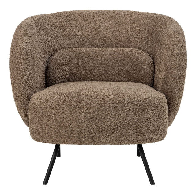 Bloomingville Harry Lounge Stol, Brun, Polyester - UNOLIVING.COM