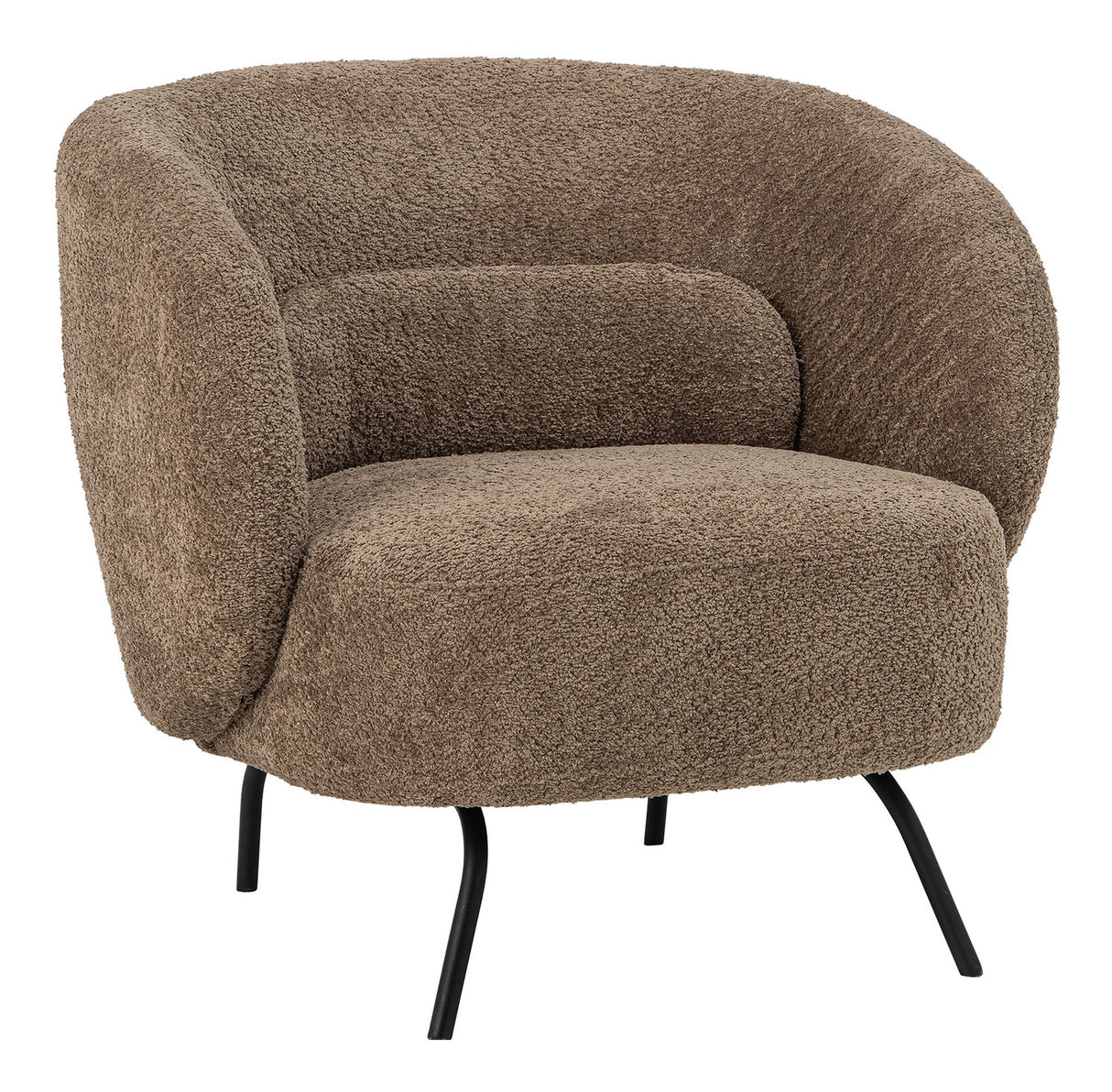 Bloomingville Harry Lounge Stol, Brun, Polyester