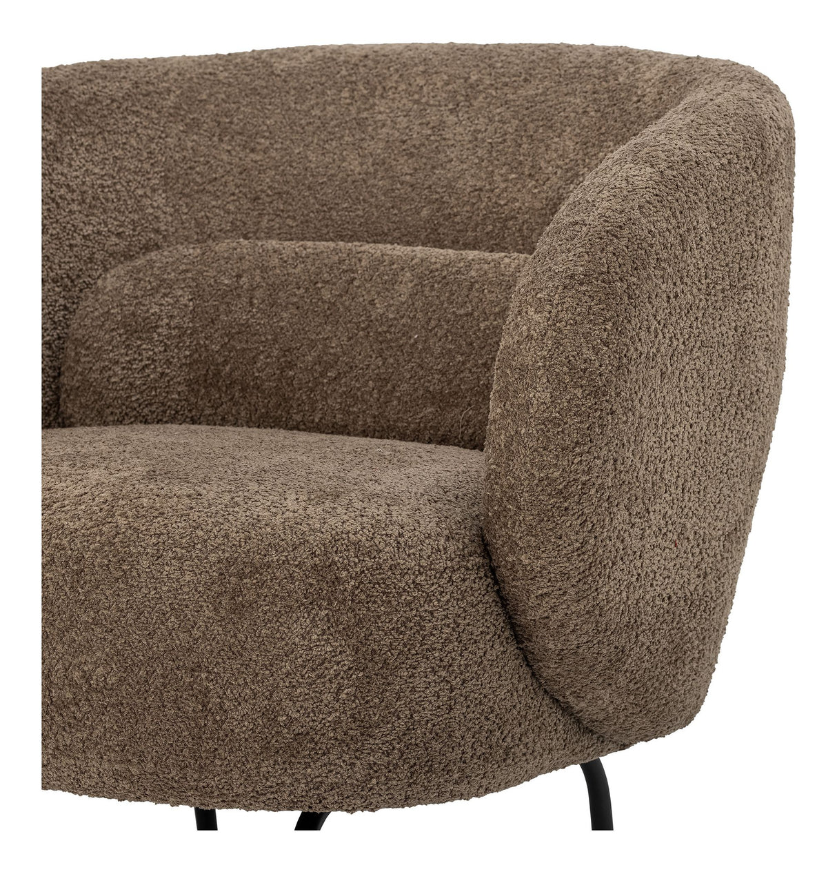 Bloomingville Harry Lounge Stol, Brun, Polyester