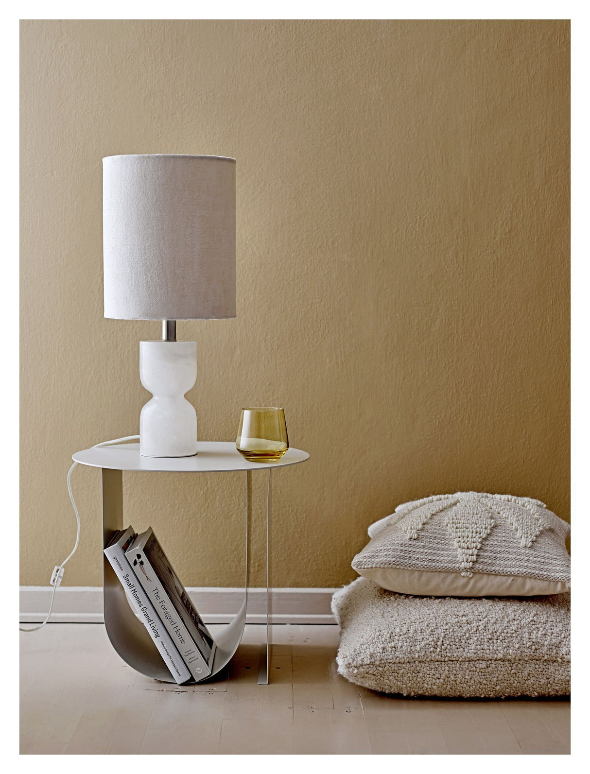 Bloomingville Ivory Pude Beige, 50x50 - Unoliving.com