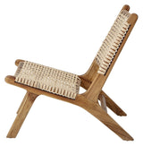 Bloomingville Keila Loungestol, Teak - UNOLIVING.COM