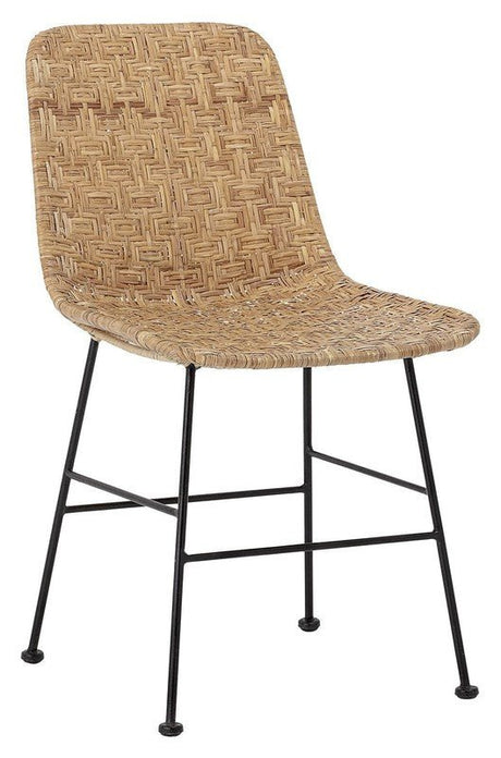 Bloomingville Kitty Spisebordsstol, Rattan - UNOLIVING.COM