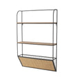 Bloomingville Lesley Hylde i rattan, 60x15, Natur - UNOLIVING.COM