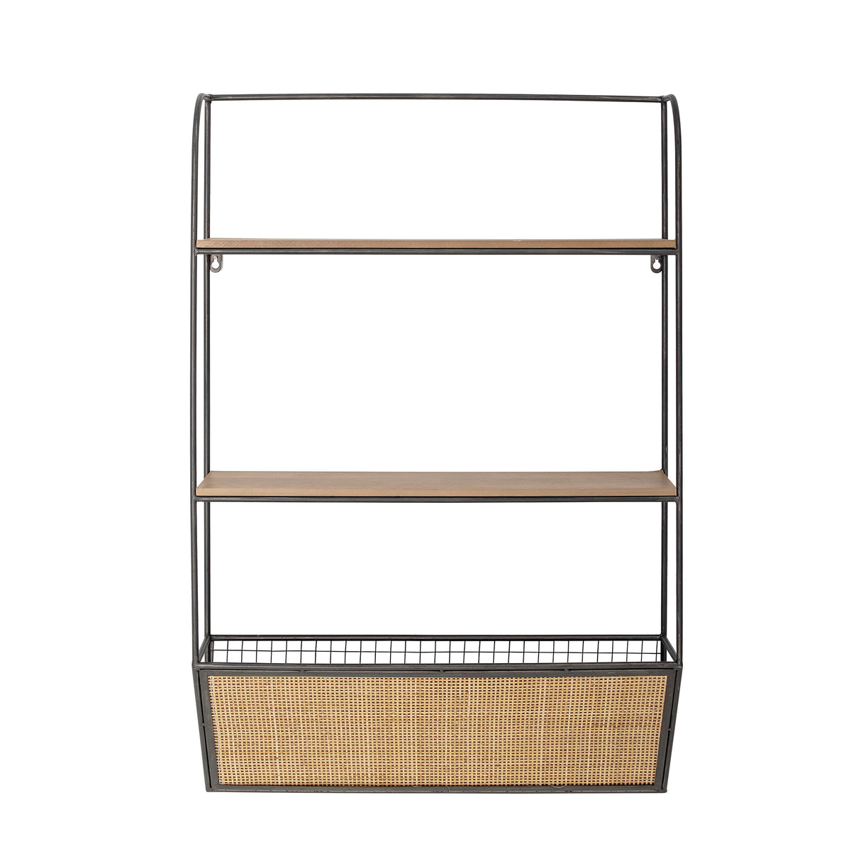 Bloomingville Lesley Hylde i rattan, 60x15, Natur - Unoliving.com