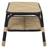 Bloomingville Loue Sidebord, Sort, Rattan - UNOLIVING.COM