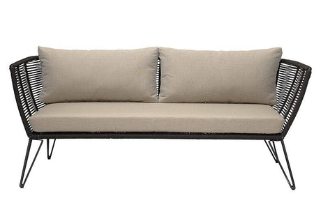 Bloomingville Mundo Loungesofa m/hynder, Sort - Unoliving.com