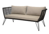 Bloomingville Mundo Loungesofa m/hynder, Sort - Unoliving.com