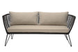 Bloomingville Mundo Loungesofa m/hynder, Sort - UNOLIVING.COM