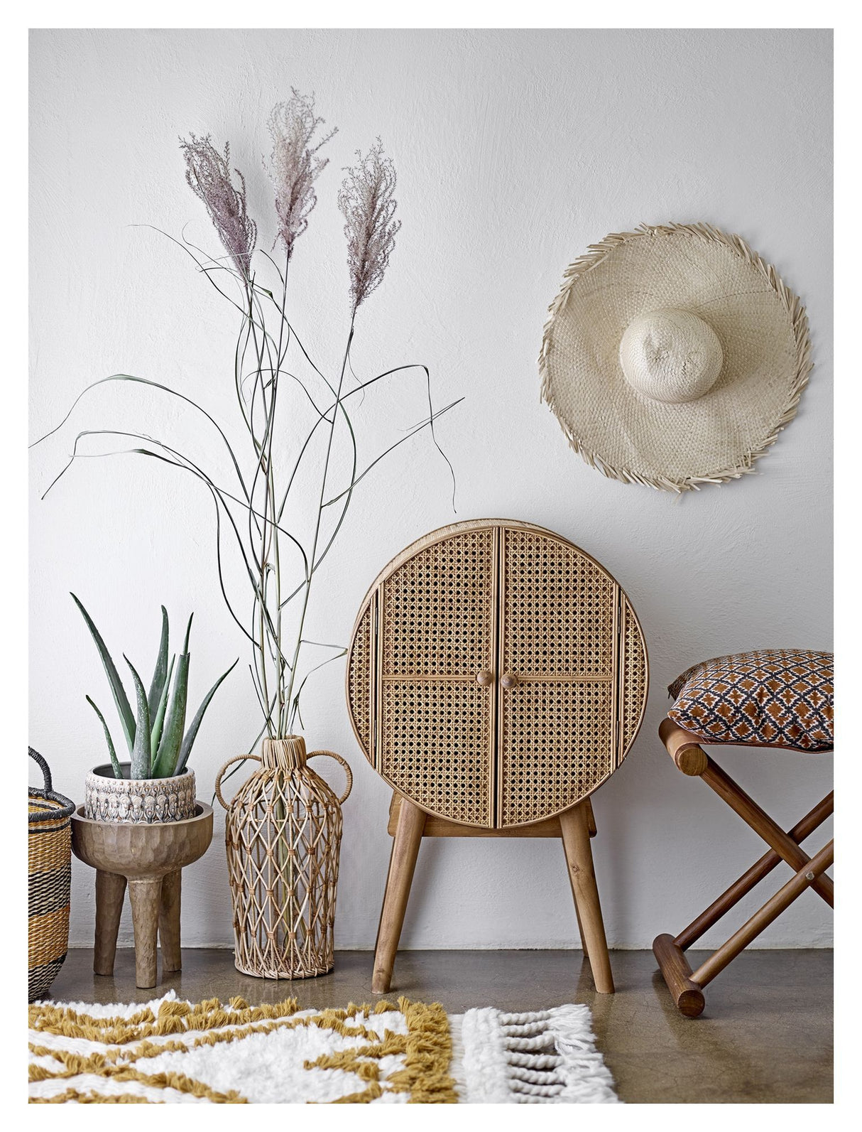 Bloomingville Otto Skab, Rattan - Unoliving.com