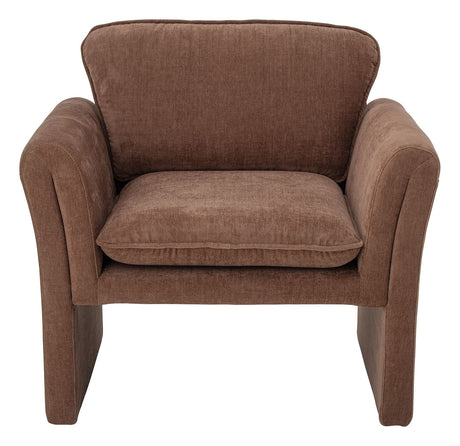 Bloomingville Paseo Loungestol, Brun, Polyester - UNOLIVING.COM